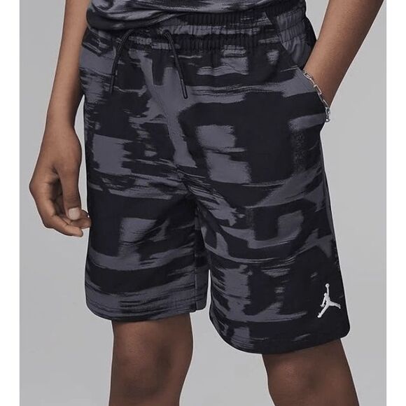 Jordan Nike MJ Flight MVP Big Kids' Printed Woven Shorts M - Picture 1 of 5